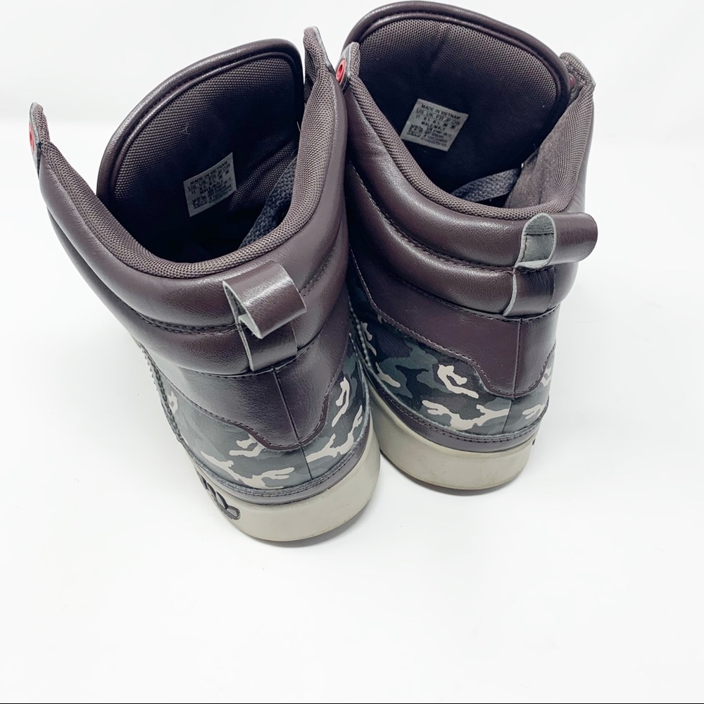 Adidas originals top court hi camo three stripes - Picture 6 of 8